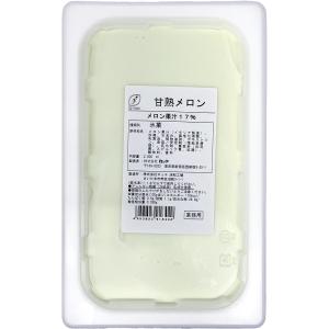 [アイス] ロッテ フルーツソルベ 甘熟メロン 2Lの詳細画像3