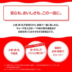 [冷凍]味の素冷凍食品 米粉でつくったギョーザ...の詳細画像3