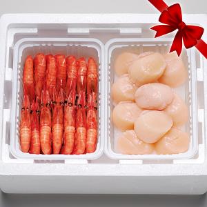 カネコメ田中水産 甘えび＆帆立 甘えび400g・帆立貝柱300g ギフト プレゼント 贈り物 海鮮ギフト お歳暮｜smilespoon