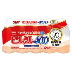 冷蔵 日清ヨーク ピルクル 400 乳酸菌飲料 特定保健用食品 65ml×10本×5個 乳酸菌