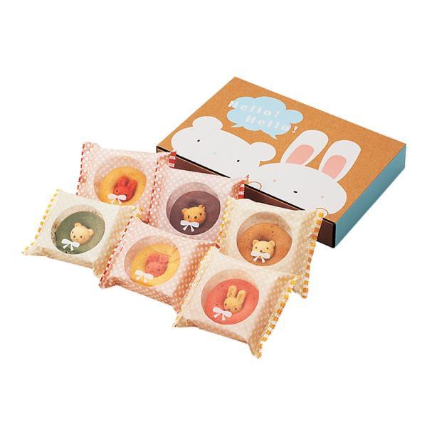 アデリー ６個 お歳暮アニマルドーナツ