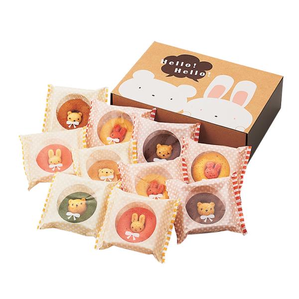 アデリー アニマルドーナツ １０個 お歳暮