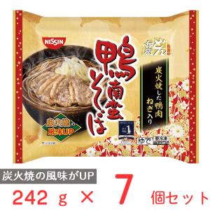 [冷凍食品] 日清食品 日清のどん兵衛 鴨南蛮そば 242g×7個