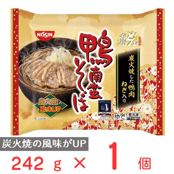 [冷凍食品] 日清食品 日清のどん兵衛 鴨南蛮そば 242g