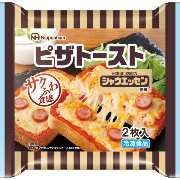 [冷凍] 日本ハム シャウエッセン使用　ピザトースト 136g