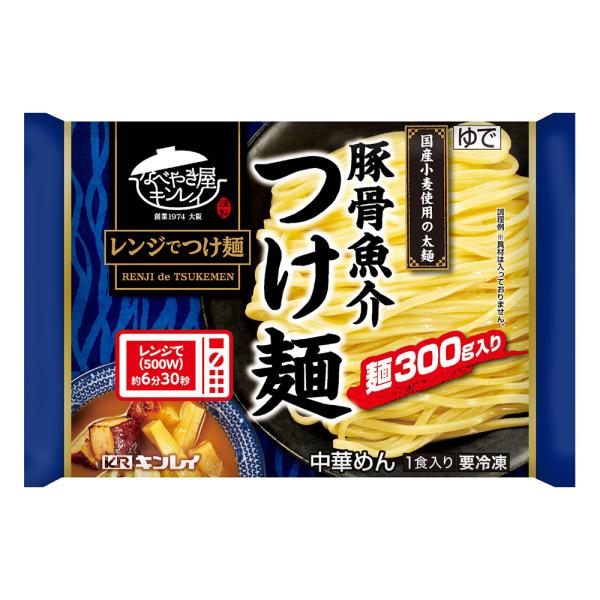 冷凍食品 キンレイ 豚骨魚介つけ麺 340g