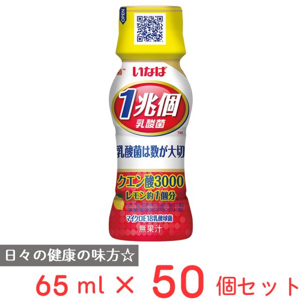 いなば食品 1兆個すごい乳酸菌ドリンク クエン酸3000 65ml×50個