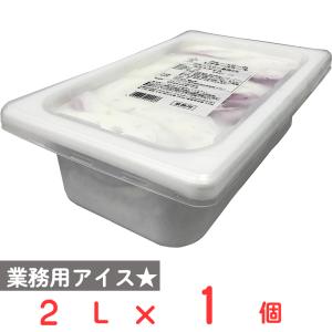 [アイス] ロッテ バラエティ ブルーベリーのレアチーズケーキ 2L