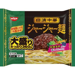 [冷凍] 日清中華 ジャージャー麺 大盛り 360gの詳細画像1