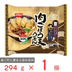日清のどん兵衛 [冷凍] 肉ごぼう天うどん 294g×7個 : Smile Spoon