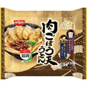 [冷凍] 日清のどん兵衛 肉ごぼう天うどん 294gの詳細画像1