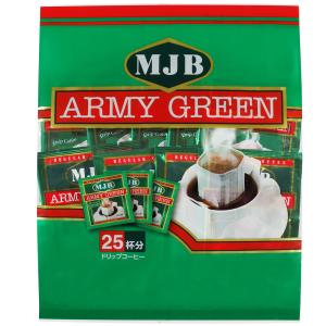 共栄製茶 MJB　アーミーグリーンドリップコーヒー 25袋×12個｜smilespoon
