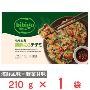 [冷凍] CJ FOODS JAPAN bibigo もちもち海鮮にらチヂミ 210g