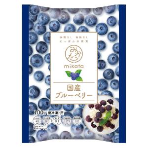 [冷凍] mikata 国産ブルーベリー 100gの詳細画像1