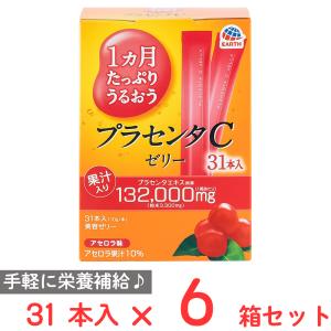 爆買 【20％OFF】 アース製薬 1ヵ月たっぷりうるおうプラセンタCゼリー アセロラ味 310g×6個｜Smile Spoon