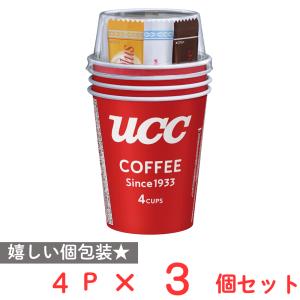 UCC カップコーヒー 4パック×3個
