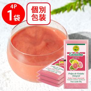 [冷凍] フルッタフルッタ 冷凍パルプ グァバ 400g (100g×4）