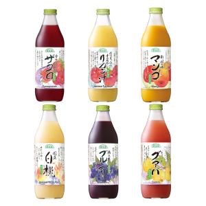 マルカイコーポレーション 順造選 フルーツジュース 1000ml バラエティセット 6種｜smilespoon