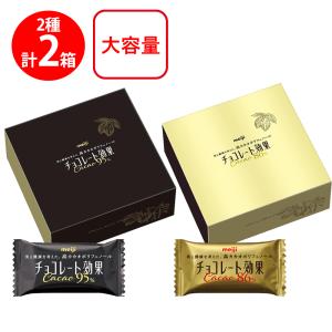 明治 チョコレート効果 カカオ 86% 95% 各1個 計2個 大容量セット