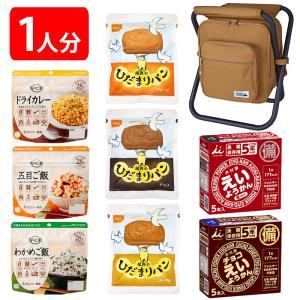 防災アソートセット一人分(パン+米類)の商品画像