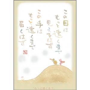 SN-005 澤田直見　ポストカード　もっと遠くまで　【追跡可能メール便可】