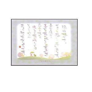 SN-041 澤田直見 ポストカード 涙は種です...の商品画像
