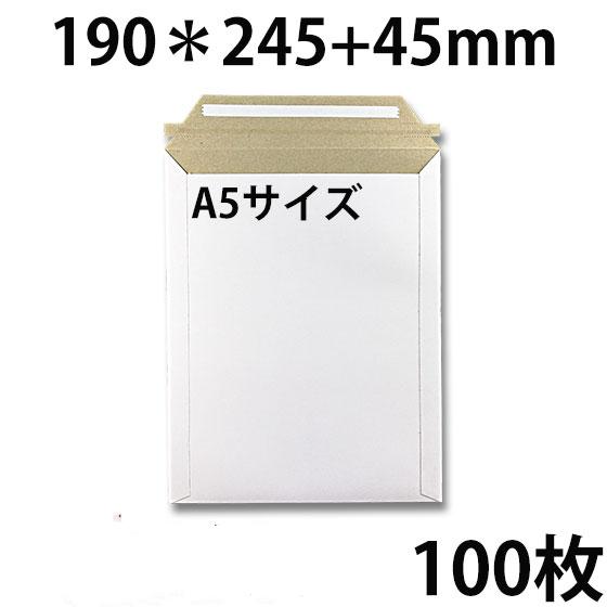 厚紙封筒 ビジネスレターケース A5対応 100枚入 EMS-A5　角形5号