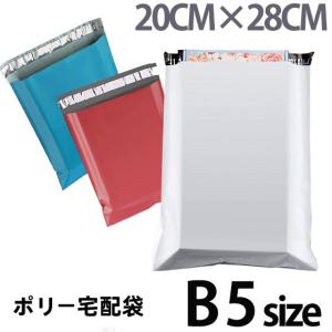 宅配ビニール袋【1000枚】B5サイズ ポリー宅配袋（幅200*高280＋40ｍｍ）宅配袋 PE袋　PE宅配袋　防水袋｜smiletech