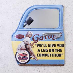 カー ドアミラー Car Door Mirror "GARAGE Girl"｜smilevillage