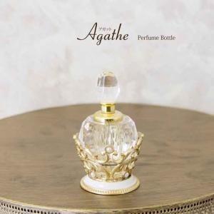 Agathe アガット パフュームボトル 095 Gold Paint White｜smilevillage