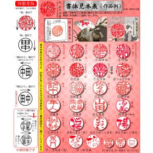 印鑑 実印 女性 男性 作成 【おしゃれ印鑑 ...の詳細画像3