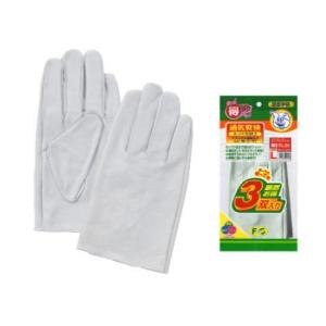 豚皮レインジャーアテ付手袋3双入10袋(30双) 補強付 富士グローブ No 3