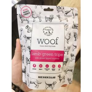 woof　ラムグリーントライプと緑イ貝