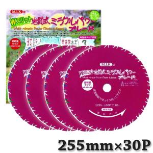 岩間式ミラクルパワーブレード Wスリット WMR型 255mm 10枚〜100枚組