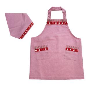 シワになりにくい お手入れらくらく 子供用エプロ...の商品画像