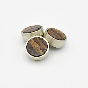 トランペット用ピストンボタン【Bach用・3個セット】洋白×真鍮 : SMKC