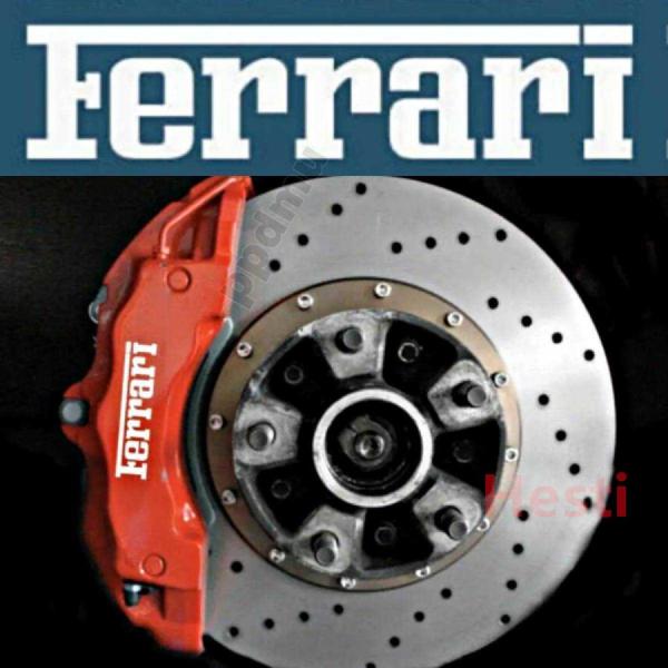 ◆ Ferrari 耐熱デカール ステッカー ◆ ドレスアップ ブレーキキャリパー/カバー カスタム...