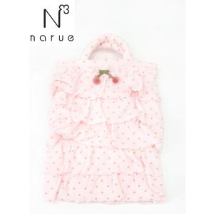 narue ナルエー湯たんぽカバー ケース 冬 あったかシリーズ バッグ ポーチ ドット ピンク 手提げ 用途いろいろ 9-71712