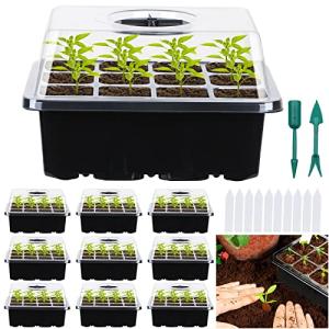 YHANEC 育苗ポット　10セット　種まきポット 12穴 �