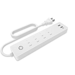 「昇級バージョン」LITSPED WiFi スマートプラグ 16PIN TYPE C&amp;USB電源タップ Alexa/Google Home対応
