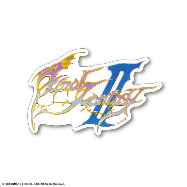 ファイナルファンタジーII ロゴステッカー 公式グッズ colleize