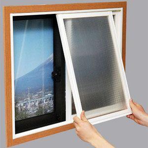 中窓用内窓 二重窓 ポリカ中空ボード透明 高さ〜915mm巾〜1830mm