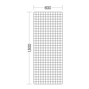 ワイヤーネット600×1500mmステンレス