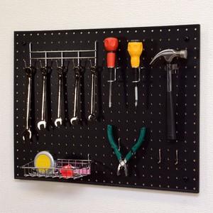 パンチングボードキット黒 610×305mm