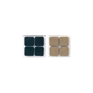 傷防止フェルト　29mm×25mm×4mm【8個入り】【粘着タイプ】