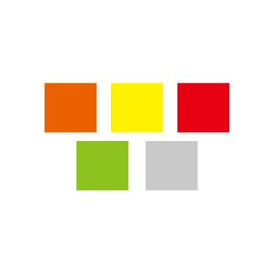 蛍光テープ　150mm角