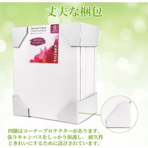 F3 8枚 セット キャンバス 張りキャンバス...の詳細画像2