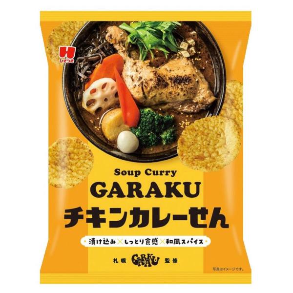 ひざつき製菓 GARAKUチキンカレーせん 40g×12個