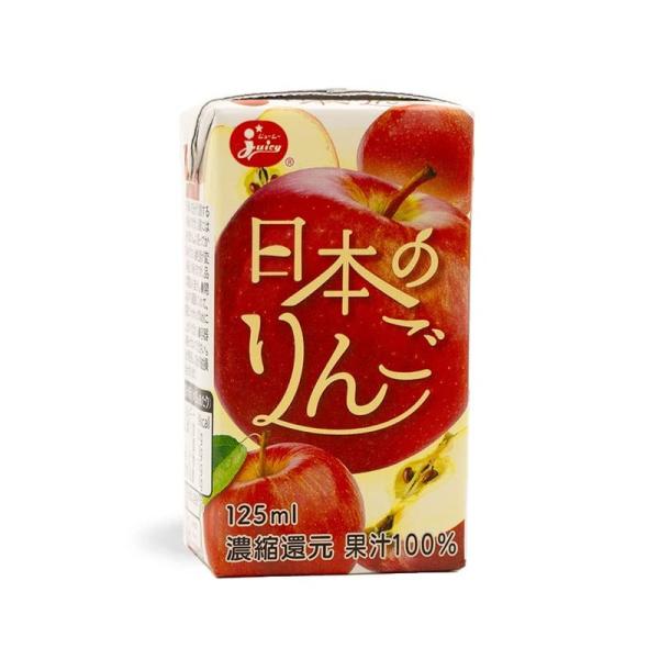 juicy ジューシー 日本のりんご 125ml×24本