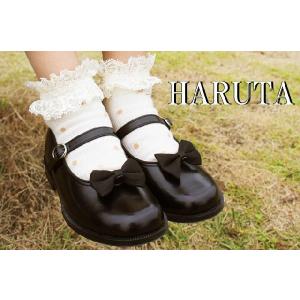 HARUTA（ハルタ） キッズ KID'S MERRY JANE メリージェーン 4817 BLACK